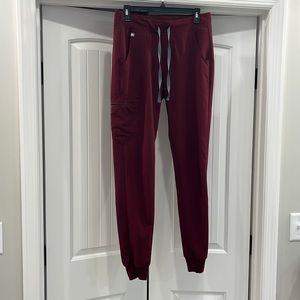 Figs Zamora joggers Burgundy size S/T